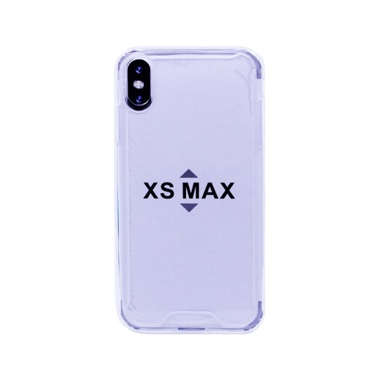 New Science Silicone Hard Corners Case For Apple iPhone XS Max Transparent